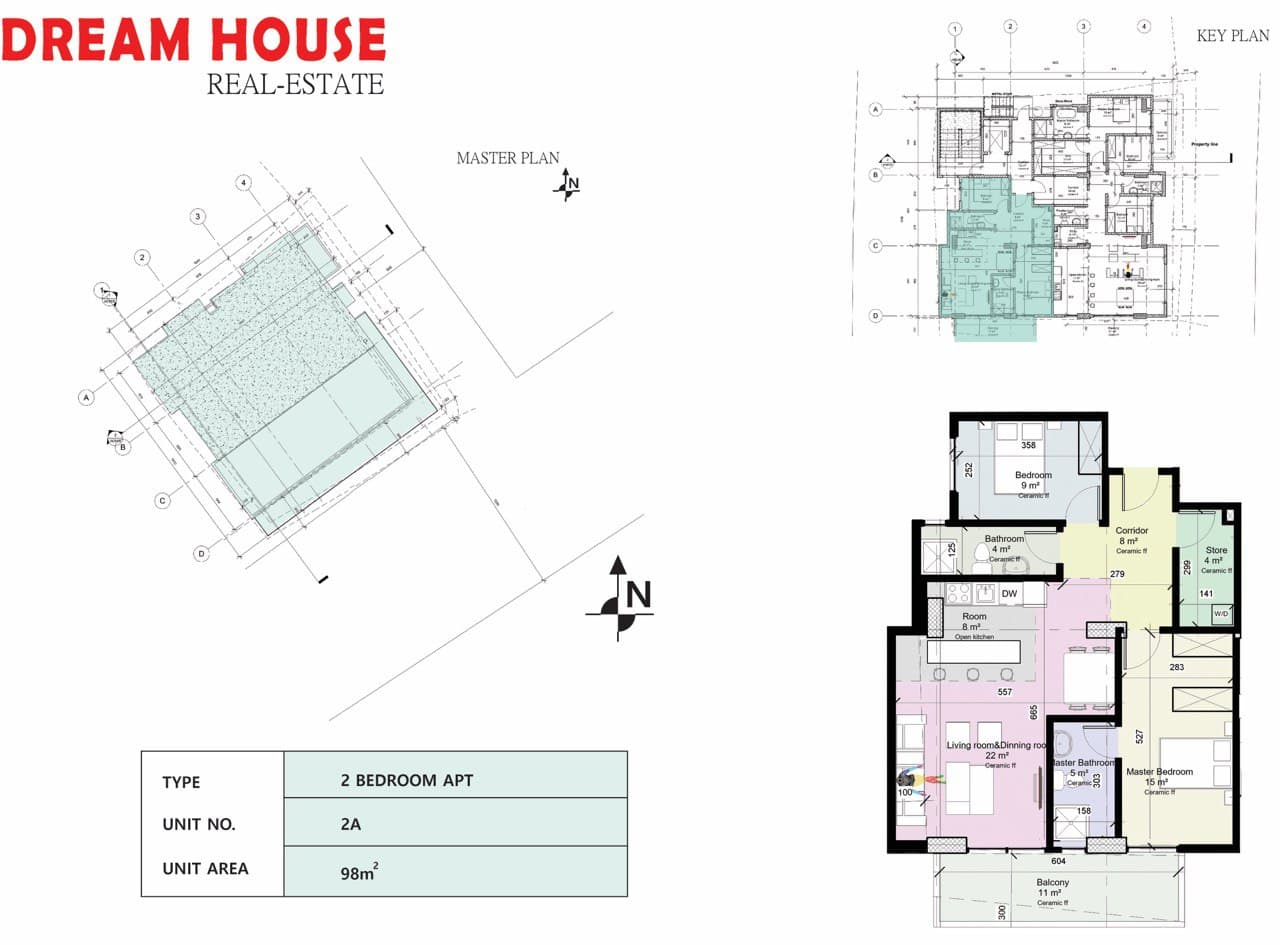 2 Bedroom Floor Plan